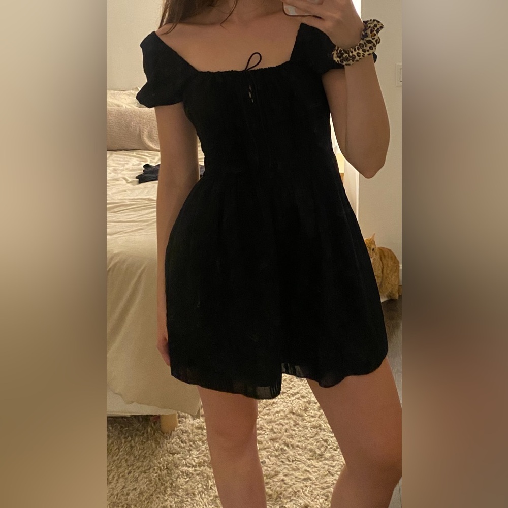 Aritzia Sunday Best Black Dress